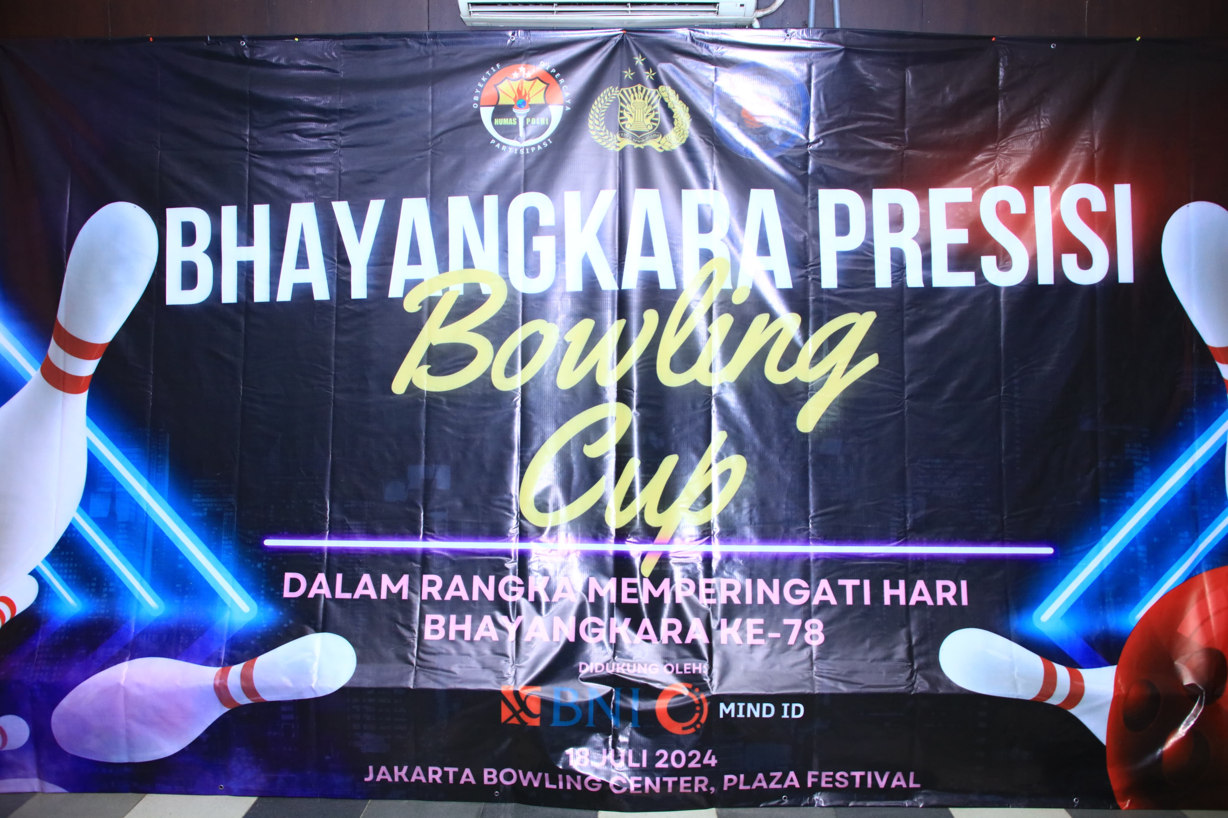 Divisi Humas Gelar Bhayangkara Presisi Bowling Cup