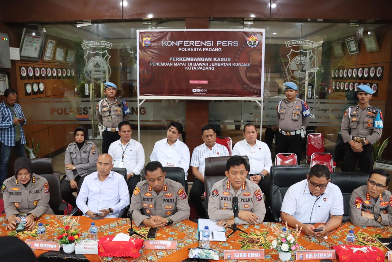 Perkembangan Kasus Penemuan Mayat di bawah Jembatan Kuranji Padang, Ini Penjelasan pihak Kepolisian