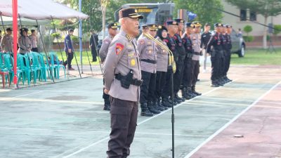 Polda Sumbar Gelar Latihan Tactical Floor Game dan Sispamkota