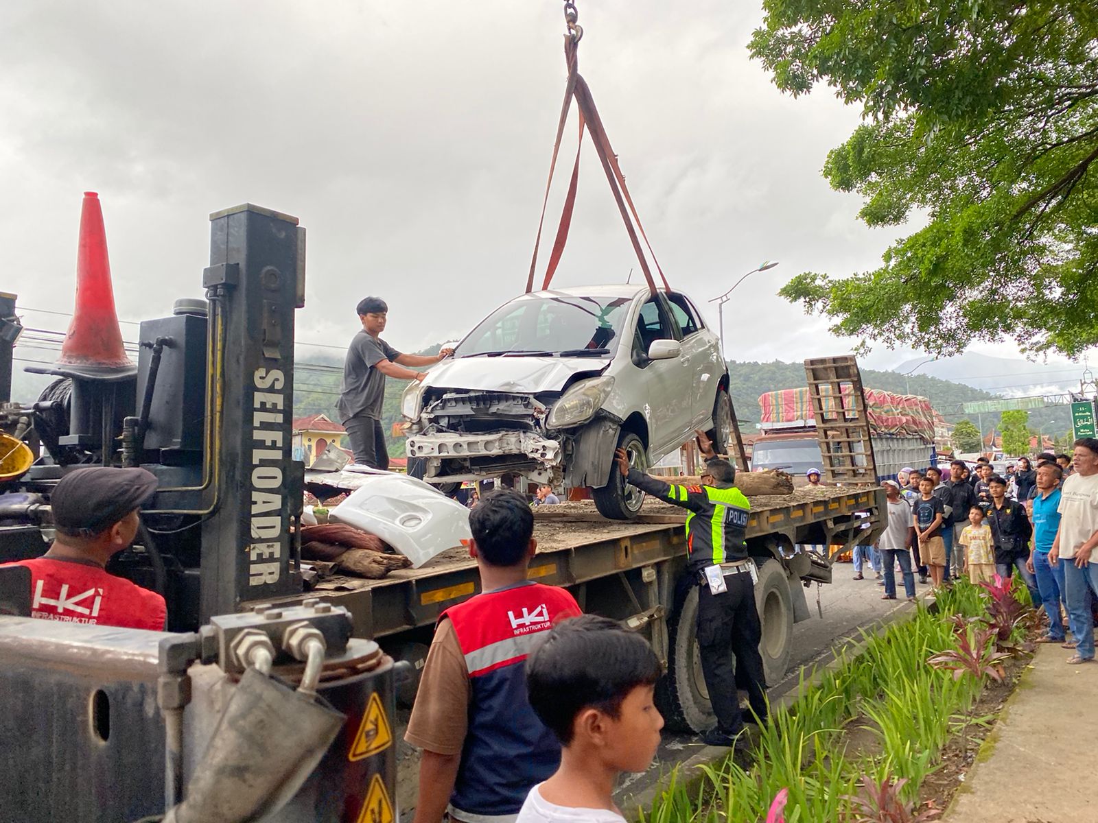 Kecelakaan Lalu Lintas di Jalan Lintas Padang Panjang-Padang, 3 Orang Luka-luka